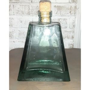Fortis Exports Korbel Triangular Liquor Decanter Seaside, Cottage, Masculine